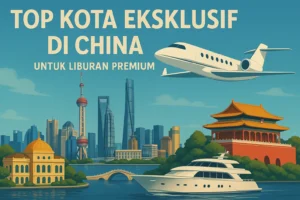 Destinasi mewah di China 2025