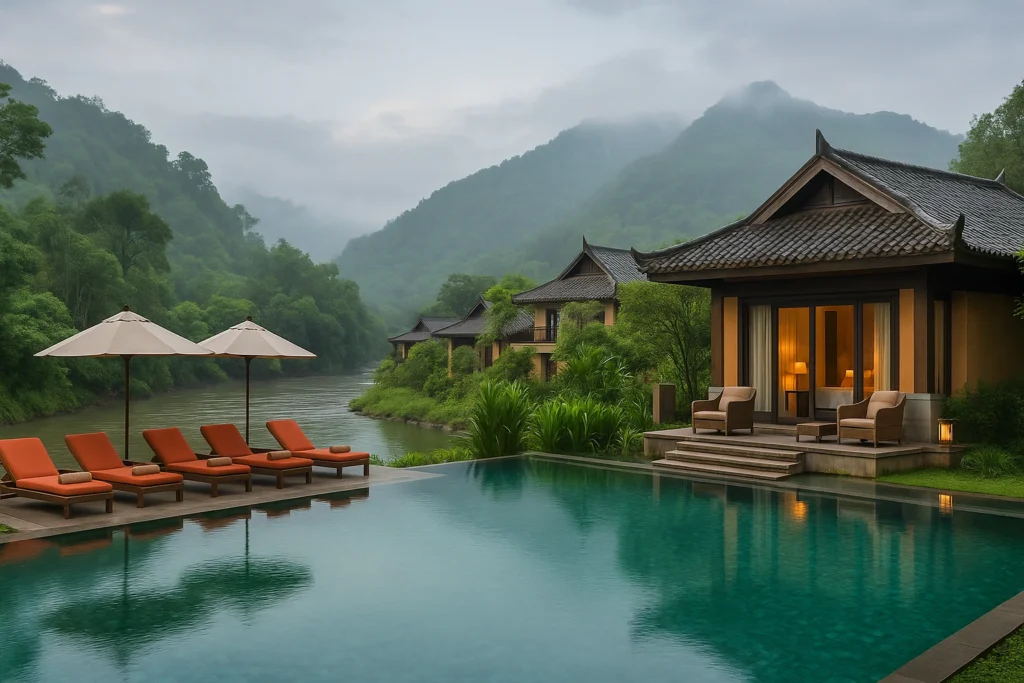 resort eksklusif di pegunungan China