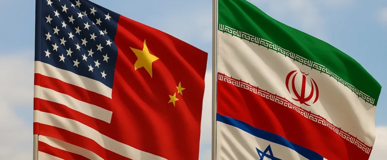 Tindakan AS dan China terhadap terjadinya perang israel dengan iran