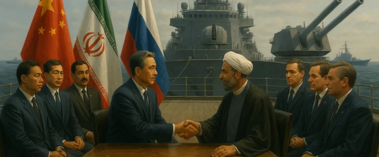 Diplomasi Kapal Perang, China Tuan Rumah SCO dan Iran dalam Unjuk Kekuatan Simbolik