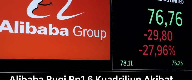 Alibaba Rugi Rp1,6 Kuadriliun Akibat Persaingan Antar Makanan