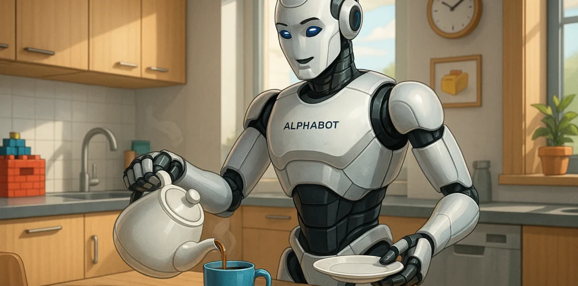 AlphaBot 2 Robot Humanoid China Diperkenalkan AlphaBot 2 Robot Humanoid China Diperkenalkan