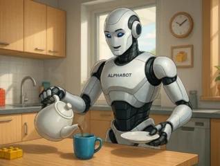 AlphaBot 2 Robot Humanoid China Diperkenalkan