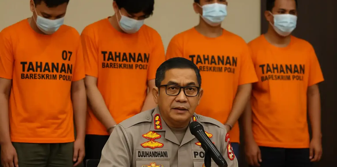 Bareskrim Ungkap Jaringan Judi Online Internasional, 22 Tersangka Diamankan Bareskrim Ungkap Jaringan Judi Online Internasional, 22 Tersangka Diamankan
