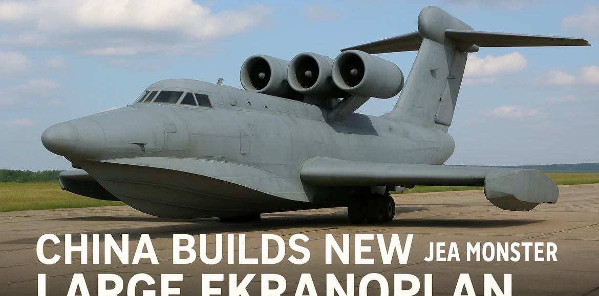 China Bangun Ekranoplan Jet Raksasa, Saingi Teknologi Soviet China Bangun Ekranoplan Jet Raksasa, Saingi Teknologi Soviet