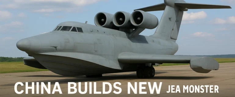 China Bangun Ekranoplan Jet Raksasa, Saingi Teknologi Soviet