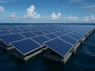 China Bangun Solar Terapung di Laut, Pecahkan Rekor Energi Hijau