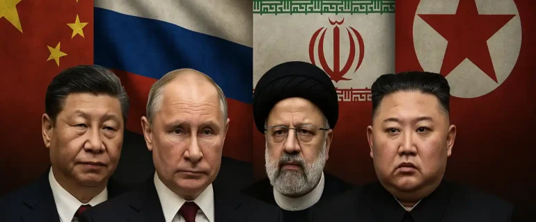 China–Rusia–Iran–Korut Bangun “Axis of Upheaval” Baru