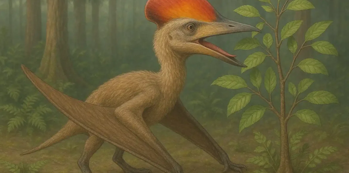 Fosil Pterosaurus China Ubah Pandangan Diet Prasejarah