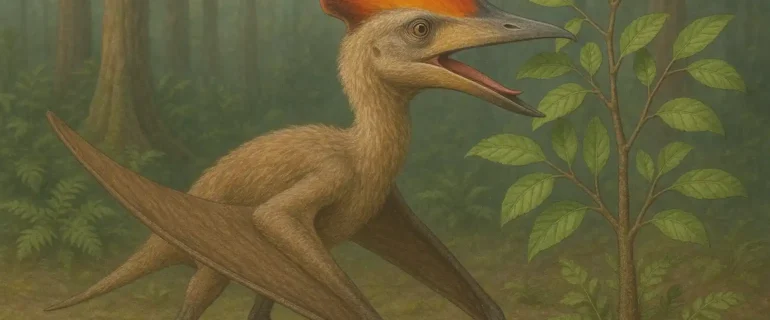 Fosil Pterosaurus China Ubah Pandangan Diet Prasejarah