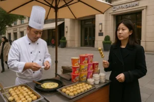 Hotel Mewah China Jual Street Food Demi Bertahan di Pasar