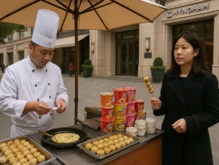 Hotel Mewah China Jual Street Food Demi Bertahan di Pasar