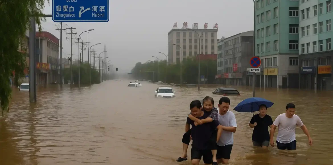 Hujan Ekstrem China, 4 Tewas, Peringatan Banjir Meluas Hujan Ekstrem China, 4 Tewas, Peringatan Banjir Meluas