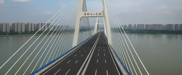 Jembatan Shuangliu di China Sukses Sambung Dua Wilayah