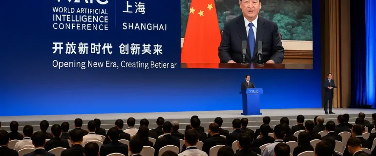 Shanghai WAIC 2025 Tegaskan Persaingan AI AS dan China