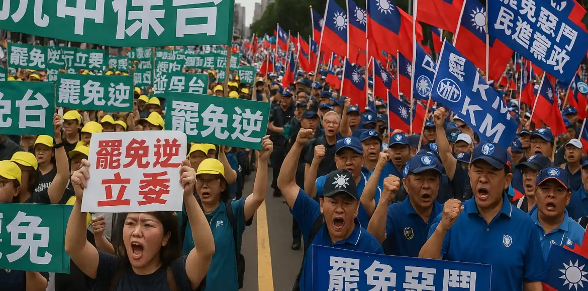 Taiwan Gelar Recall 24 Legislator KMT, Ketegangan Memuncak