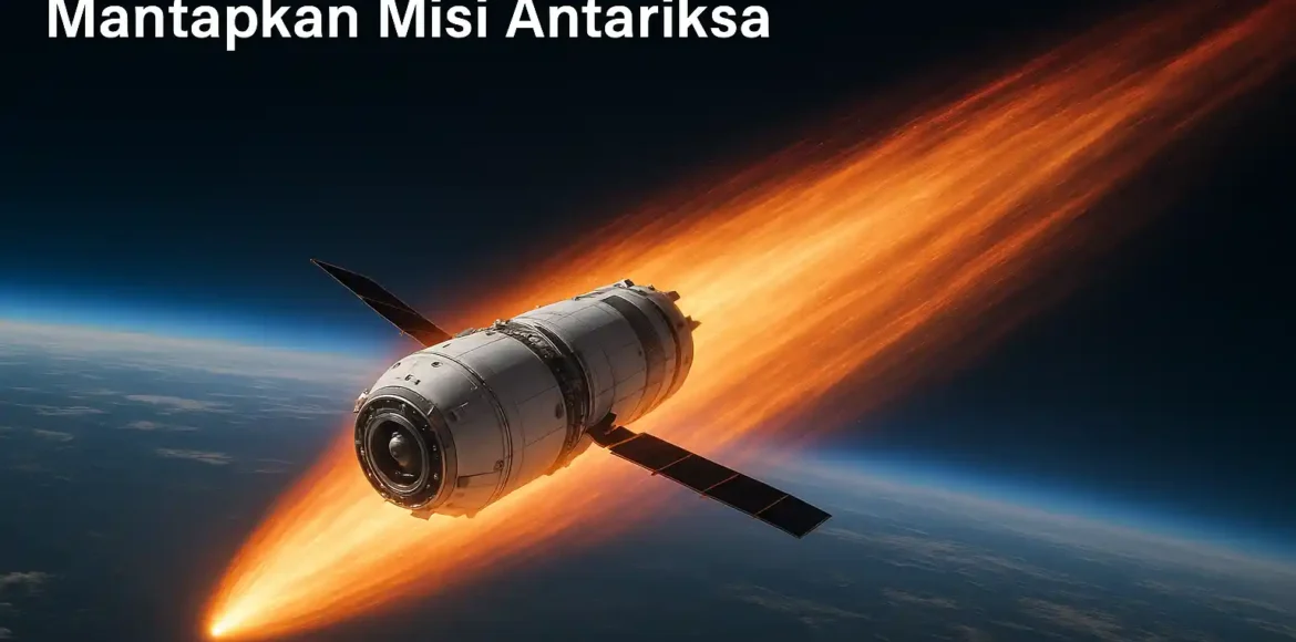 Tianzhou-8 Sukses Re-entry, China Mantapkan Misi Antariksa