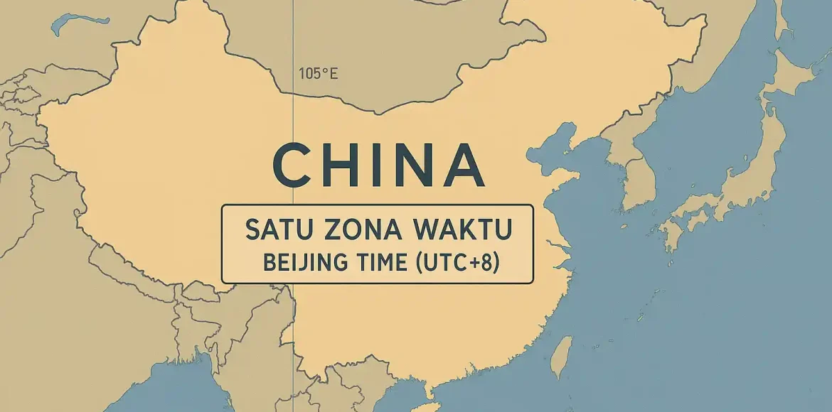 Alasan China Satu Zona Waktu Meski Wilayahnya Luas Alasan China Satu Zona Waktu Meski Wilayahnya Luas