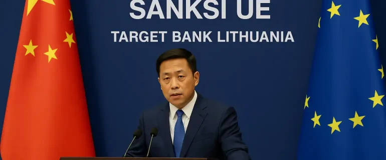China Balas Sanksi UE dengan Target Bank Lithuania
