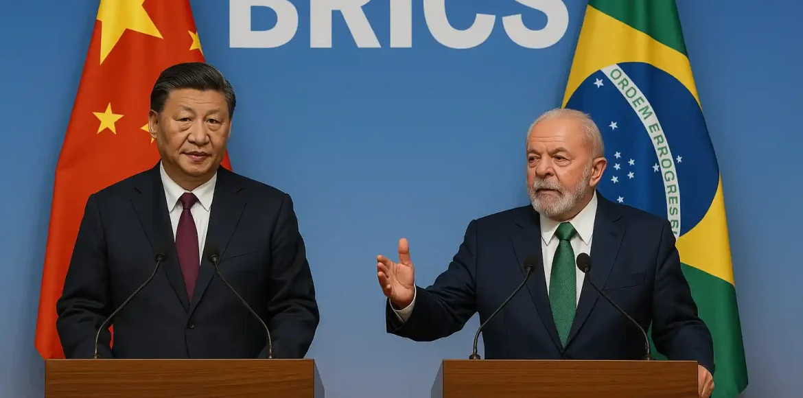 China-Brasil Dorong BRICS Masterplan Global South