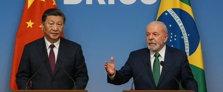 China-Brasil Dorong BRICS Masterplan Global South