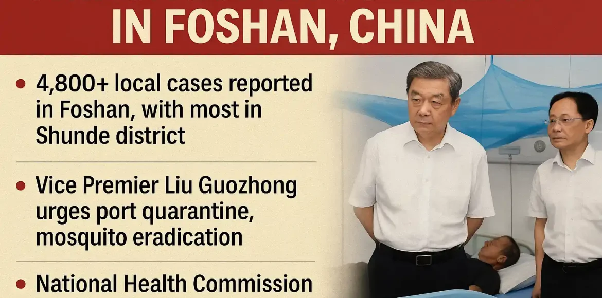 China Perketat Foshan untuk Cegah Wabah Chikungunya China Perketat Foshan untuk Cegah Wabah Chikungunya