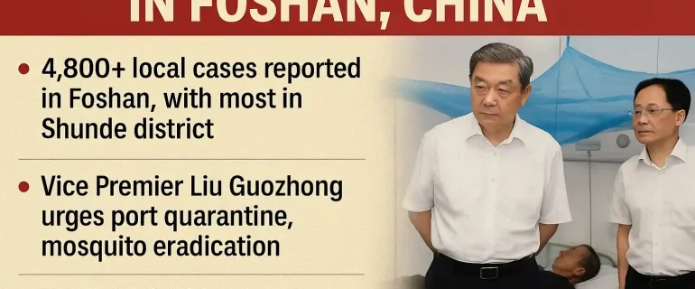 China Perketat Foshan untuk Cegah Wabah Chikungunya