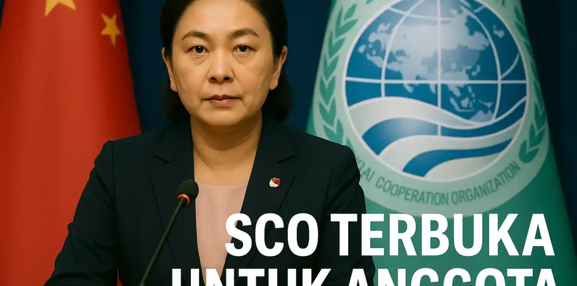 China Tegaskan SCO Terbuka Untuk Anggota Baru
