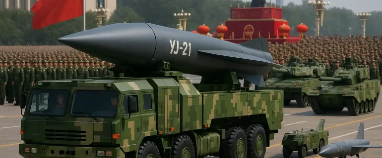 China pamer senjata baru parade militer September 2025