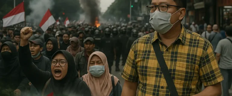 Eko Patrio China, Publik Kritik di Tengah Demo