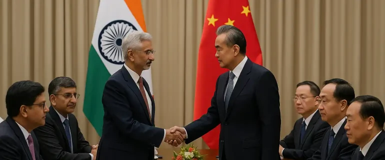 India-China Hubungan Mesra Usai Bahas Perbatasan