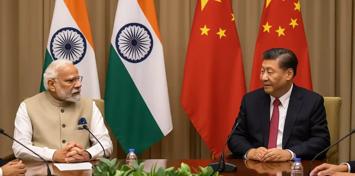 Modi berunding di China Modi berunding di China