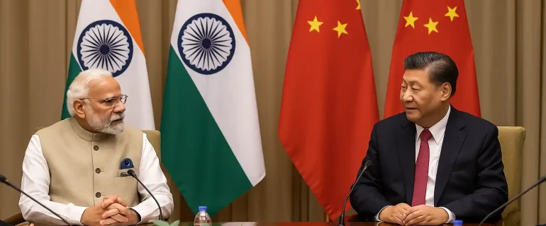 Modi berunding di China