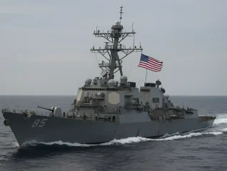 Kapal Perusak AS Diusir Militer China di Laut China Selatan