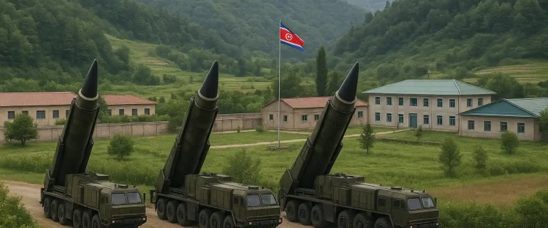 Pangkalan Rudal Korea Utara Dekat China Terungkap