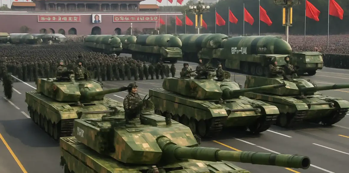 Parade Militer China Tunjukkan Senjata Modern Parade Militer China Tunjukkan Senjata Modern