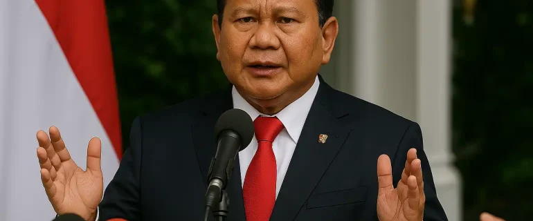 Prabowo Minta Maaf Batal Hadiri Undangan ke China