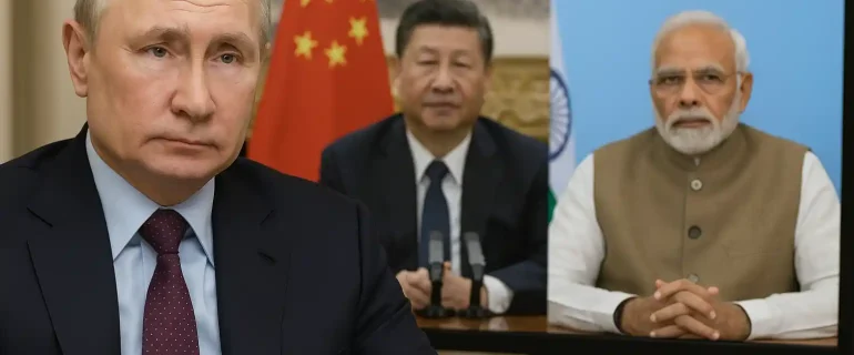 Putin Briefing China dan India Soal Damai Ukraina