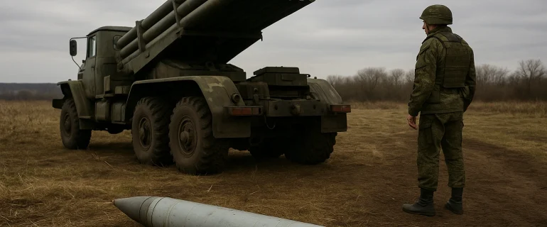 Roket Buatan China di MLRS Korea Utara yang Dipakai Rusia