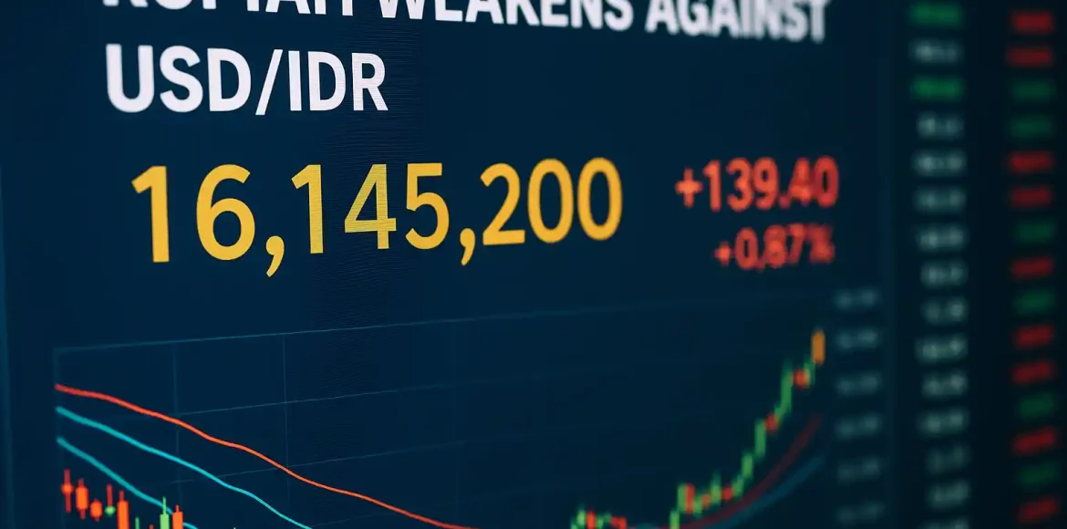 Rupiah Melemah di Atas Rp16.100, Tekanan Dolar AS Masih Kuat