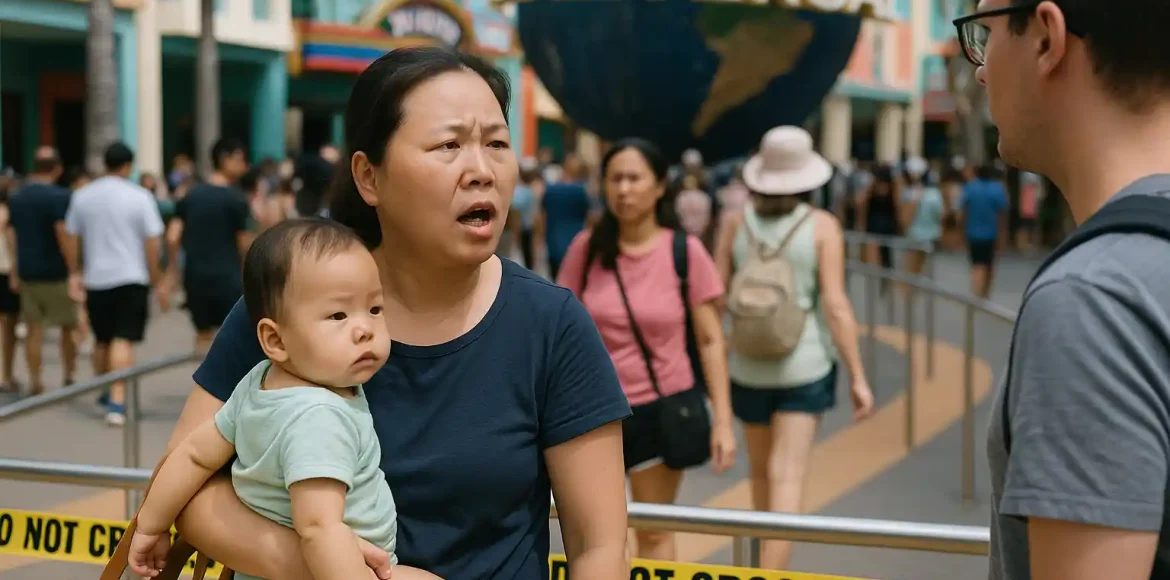 Turis China Potong Antrean di Universal Studios