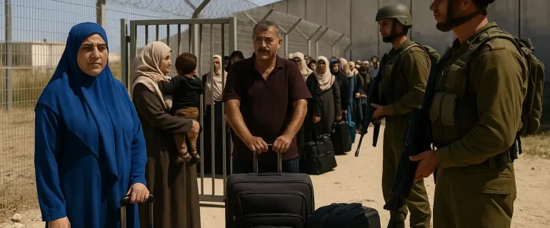 Warga Gaza Diperbolehkan Pindah Selama Perang