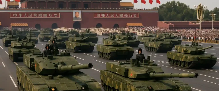 China Gelar Parade Militer Raksasa 3 September 2025