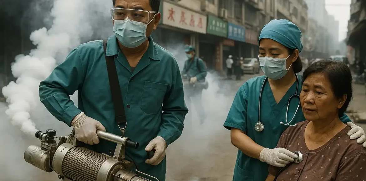China Laporkan 225 Kasus Baru Chikungunya di Guangdong China Laporkan 225 Kasus Baru Chikungunya di Guangdong