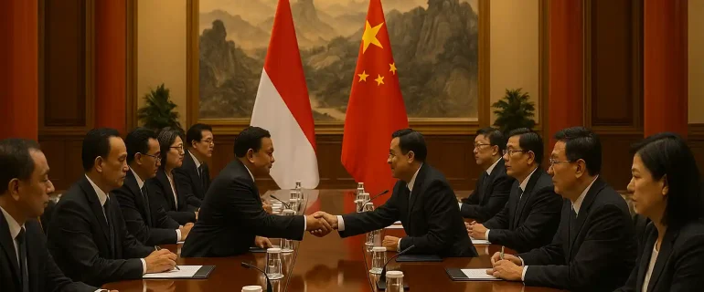Diplomasi Cepat Prabowo di China Perkuat Kerja Sama