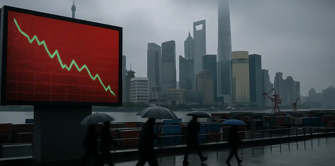 Dua sinyal baru perlambatan ekonomi China