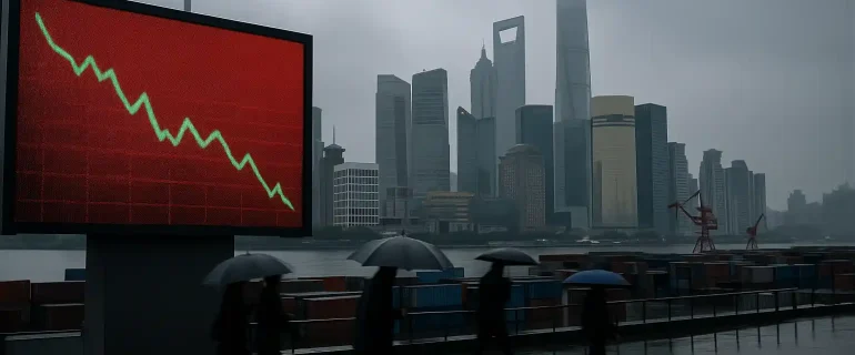Dua sinyal baru perlambatan ekonomi China