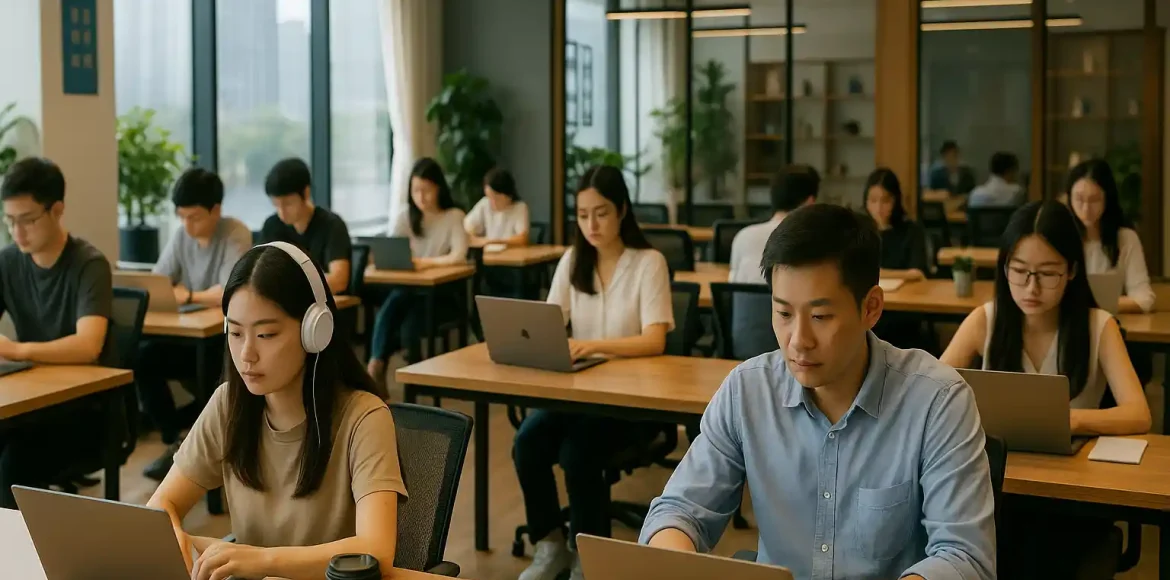 Fenomena tren pura pura kerja di China