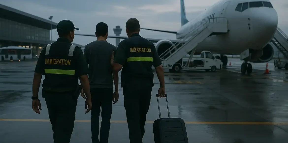 Imigrasi Deportasi Buronan WN China Sepuluh Tahun Imigrasi Deportasi Buronan WN China Sepuluh Tahun
