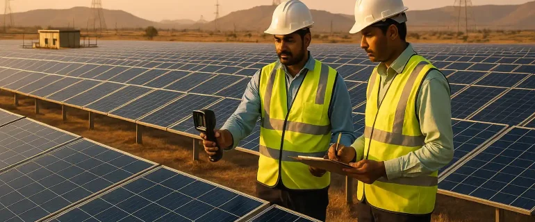 Industri Surya India Tantang Dominasi China